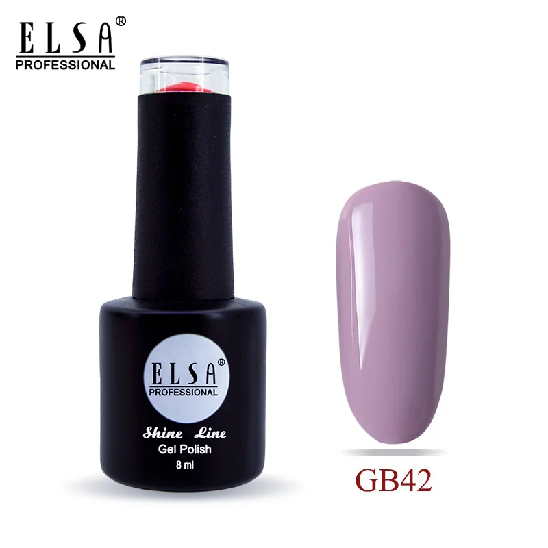 Elsa Гель-лак набор все для маникюра Полупостоянный Vernis топ и Базовое покрытие УФ-гель лак замочить ногтей художественный Гель-лак для ногтей - Цвет: GB42