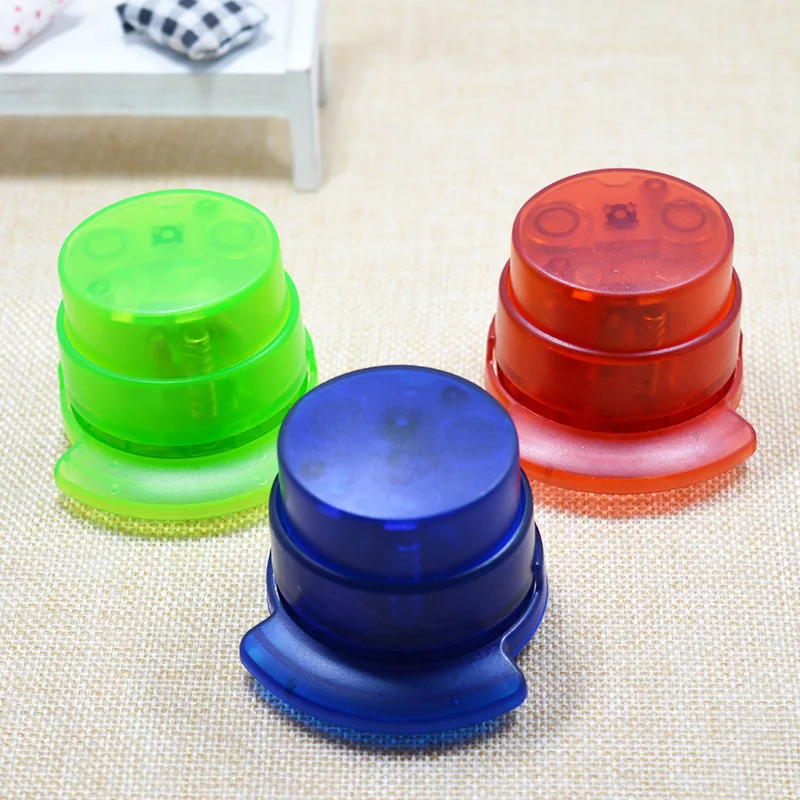 Абс пластиковый штапель без скоб степлер Новинка школьный и офисный штапельного