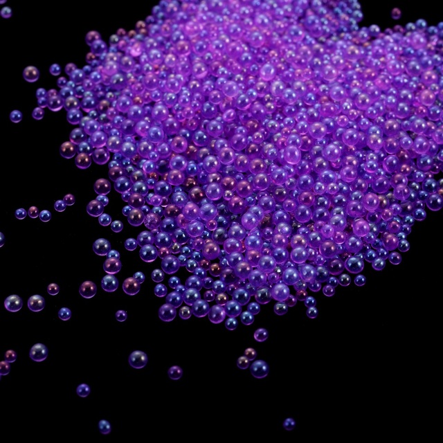 Tiny Crystal Glass Balls Rhinestones For Nails Microbead Caviar Beads Resin Filling for Silicone Mold UV Resin Epoxy Filler