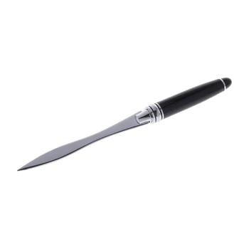 

Stainless Steel Letter Opener Metal Handle Envelopes Cutting Knife Divided File
