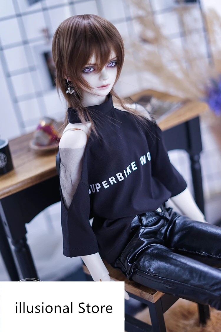 1/4 1/3 BJD одежда модная футболка для 1/3 1/4 msd 70unlce BJD/SD кукла аксессуары