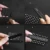 Anti-lost Car Keychain Phone Number Card Keyring Leather Bradied Rope Auto Vehicle Key Chain Holder Аксессуары Подарок для Мужа
