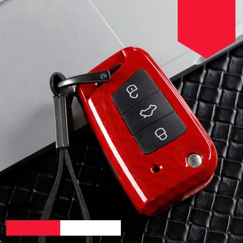 

Alloy silica gel Car Key Case For VW Bora POLO GOLF7 Tiguan MK2 7 Passat B8 CC Seat Ibiza Leon FR2 Altea Aztec For Skoda Octavia