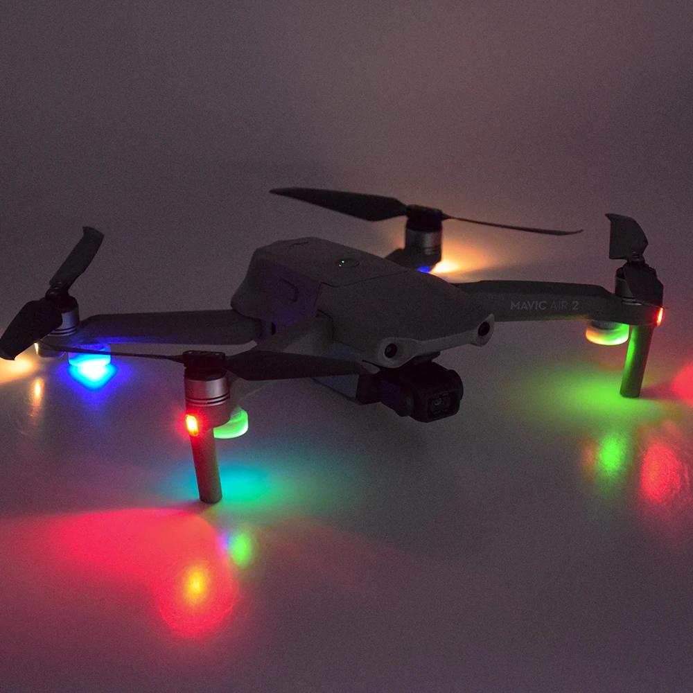 Универсальный ночное F светильник светодиодный для DJI Mavic Air 2 Mini/Air 2/Pro Spark Pro с