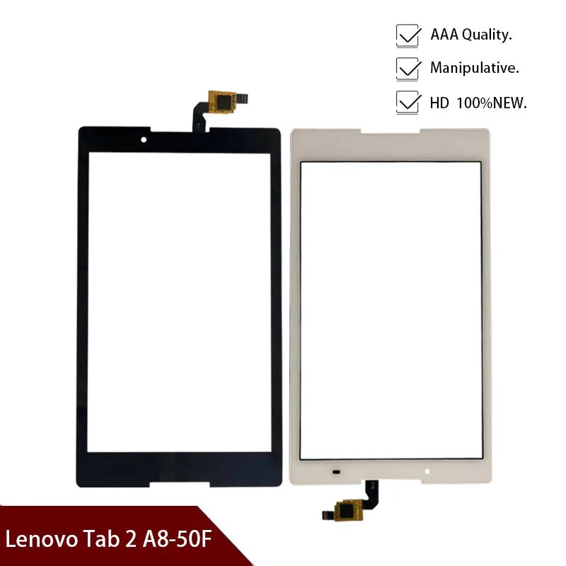 Сенсорный экран дигитайзер стекло сенсор Замена для lenovo Tab 2 A8-50F A8-50LC A8-50