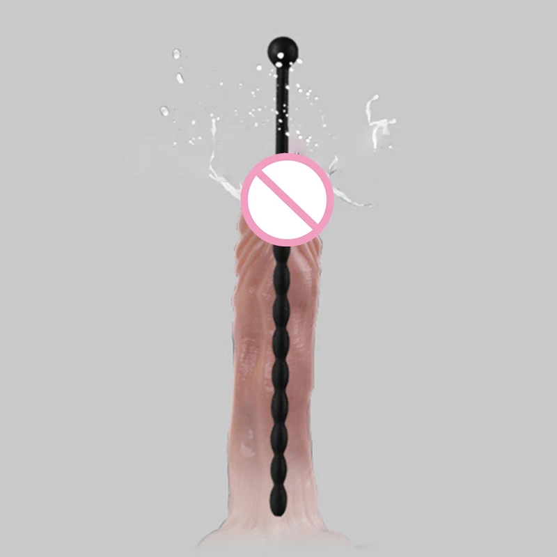 Силиконовый уретральный катетер Мужской пенис заглушка звучащая уретральная