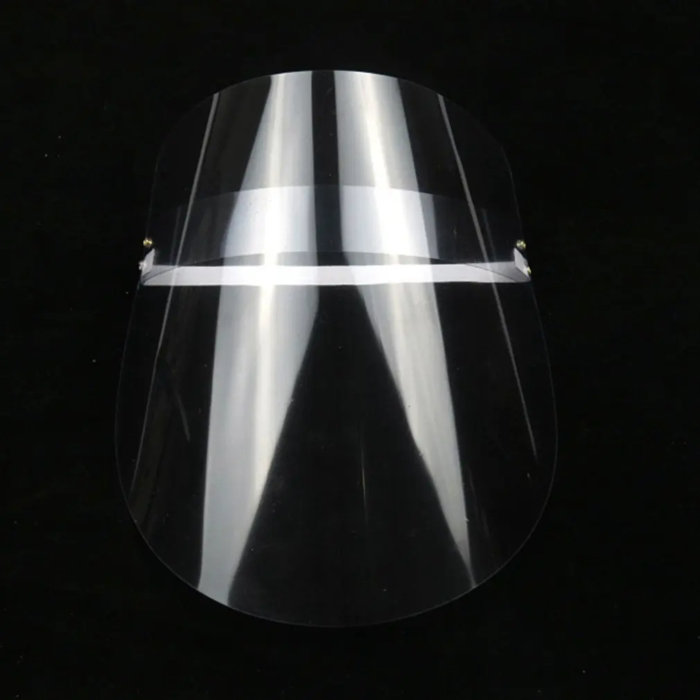 1Pcs Face Protective Mask Hat Plastic Transparent Dustproof Waterproof Men Women Face Cover Outdoor &Travel Protective 2020