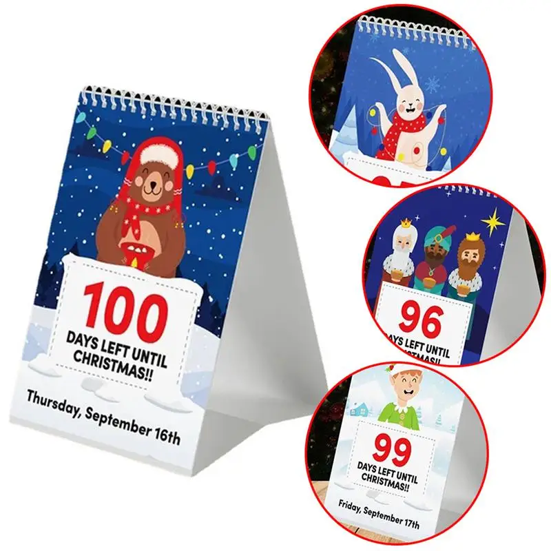 Socialistisch Grit Feodaal 100 Dag Kerst Countdown Kalender Cartoon Countdown Kalender Voor Kerst  Desktop Decoratie #20|Adventskalenders| - AliExpress