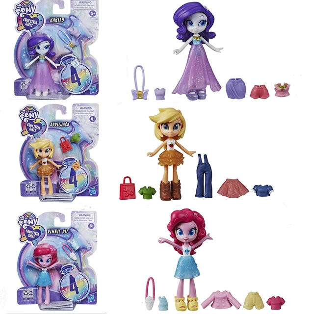 Hasbro-figura de acción My Little Pony Equestria Girl, Mini muñeca de  variedad E3134, modelo de muñeca móvil Twilight Sparkle Rarity - AliExpress