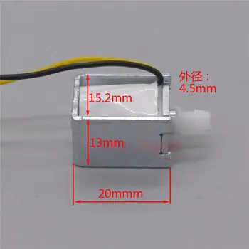 

SC0526GC SKOOCOM DC 6V Micro Mini Electric DC Solenoid Air Valve N/C Normally Close For Massager Beauty Instrument valve