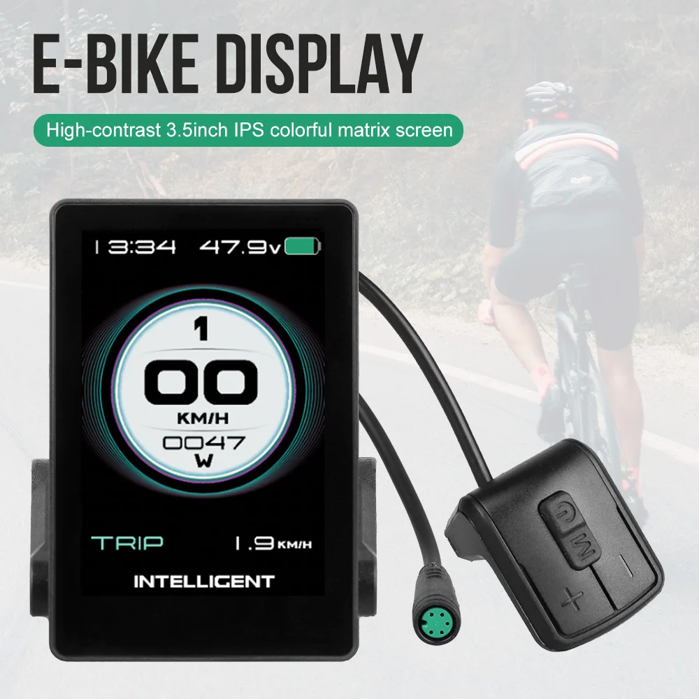 E Bike P860C Display For Bafang 8FUN Mid Drive Motor Hub Motor Electric  Bicycle Conversion Kit Electric Bike Speed Indicator|Electric Bicycle  Accessories| - AliExpress