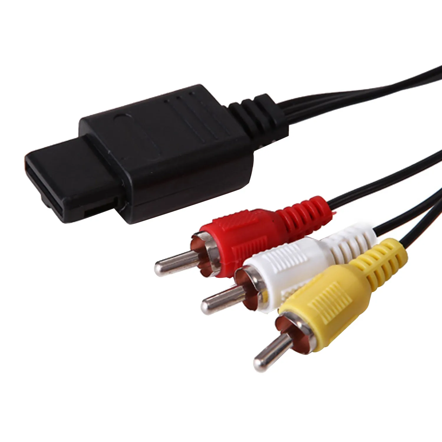 1.8M TV RCA AV Audio Video Stereo Cord Cable for SNES Super Nintendo Nintend GC Video Game cube N64 N 64 Consoles Gadget