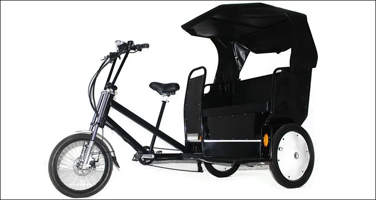 Горячая Pedicab Rickshaw электрическая 6/7 скоростей педаль три колеса голландский грузовой велосипед без электрической Bakfiet курьер товары трехколесный велосипед