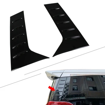 

For Toyota Alphard Vellfire 2016 2017 2018 2019 Car C-Pillar Molding Cover Trims Black 2Pcs