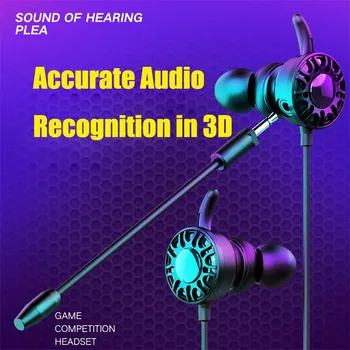 

2 pcs In Ear Earphone Noise Cancelling Earbuds Fever Heavy Bass HiFi Earpiece With Dual Microphone