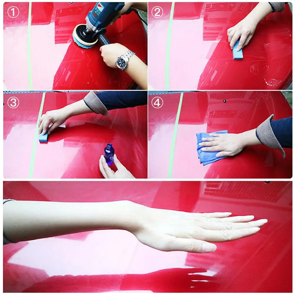 9H Automotive Hydrophobic Glass Coating Automotive Liquid Ceramic Coating Scratch-resistant Coating Care