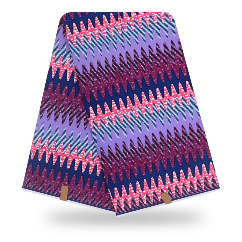 6 ярдов анкарской ткани высокое качество настоящий воск ткань Воск Принт африканская ткань Африканский Воск H191203