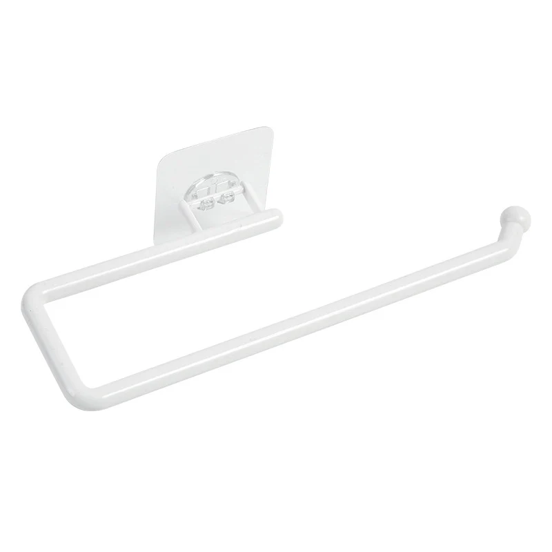 Paper towel holder toilet paper holder toilet roll holder paper towel rack tissue holder Kitchen paper roll holder wall mounted towel hanger rack bar cabinet rag storage organizer shelf toilet paper holders