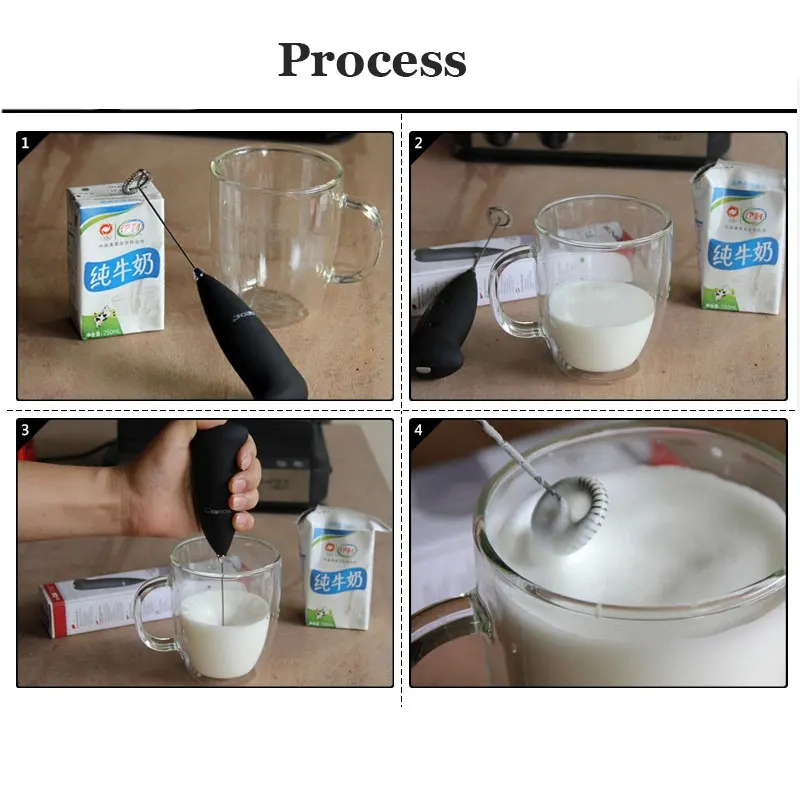 Электрический вспениватель молока автоматический ручной пенообразователь Кофе Яйцо взбиватель молока капучино вспениватель портативный кухонный кофе венчик инструмент