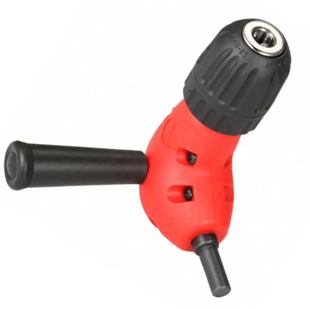 90°degree Right Angle Drill Adapter Attachment Keyless Chuck Repair Tool Parts