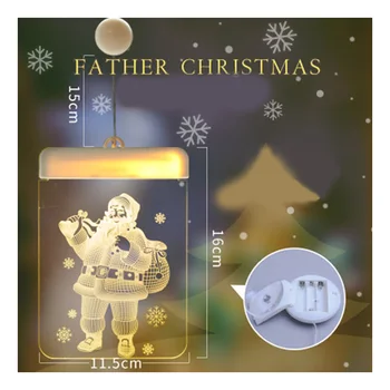 

Halloween Decoration Hanging Eerie Layout Theme Lantern USB LED Night Light 3D Acrylic Sign Light L9 #2