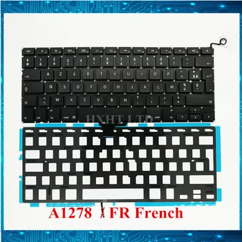 

NEW A1278 FR French Laptop keyboard with backlight For Macbook Pro 13" A1278 FR keyboard 2009 2010 2011 2012 year Fully Tested