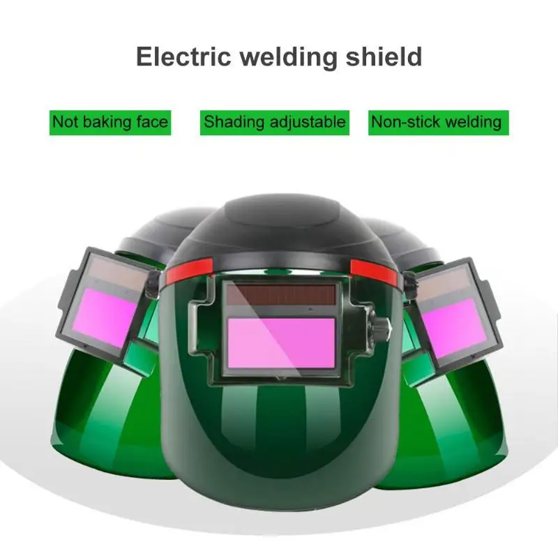 Автоматический затемняющий сварочный шлем светильник Солнечные авто затемнение сварщик очки Защита глаз маска для пайки оборудования