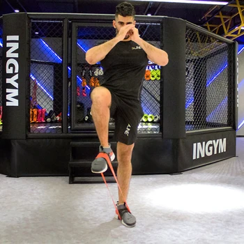 

Hip Training Clip PVC Dual Color Pelvic Floor Muscle Exerciser with Resistance Bands Fitness Equipments 24x16x11cm