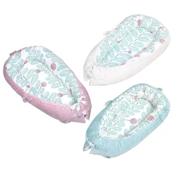 

Portable Travel Bionic Bed Nest Toddler Soft Cotton Cradle Baby Bumper Sleeper Babynest Newborn Sleeping Bed Crib