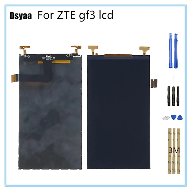 

4.5 Inch Single LCD Display for ZTE GF3 WITHOUT Front Screen Glass Single LCD Replacement Screen Parts Black Fast Shipping