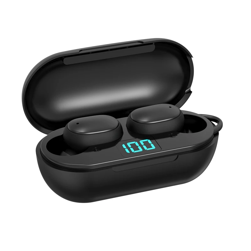 H6 TWS Wireless Earphone LED Display Bluetooth V5 0 Earsets Stereo Noise Reduction for Xiaomi iPhone Huawei Samsung