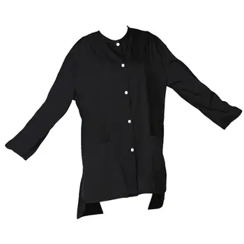 

Hair Barber Fashion Work Clothes Hairdressing Long-sleeved Overalls Pet Grooming Costume Hair Stylist Apron T4MB