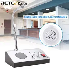 New Retevis RT-9908 Anti-interference Noise-Free Dual-Way Audio Record Output Counter Interphone Walkie Talkie 110V A9101Z