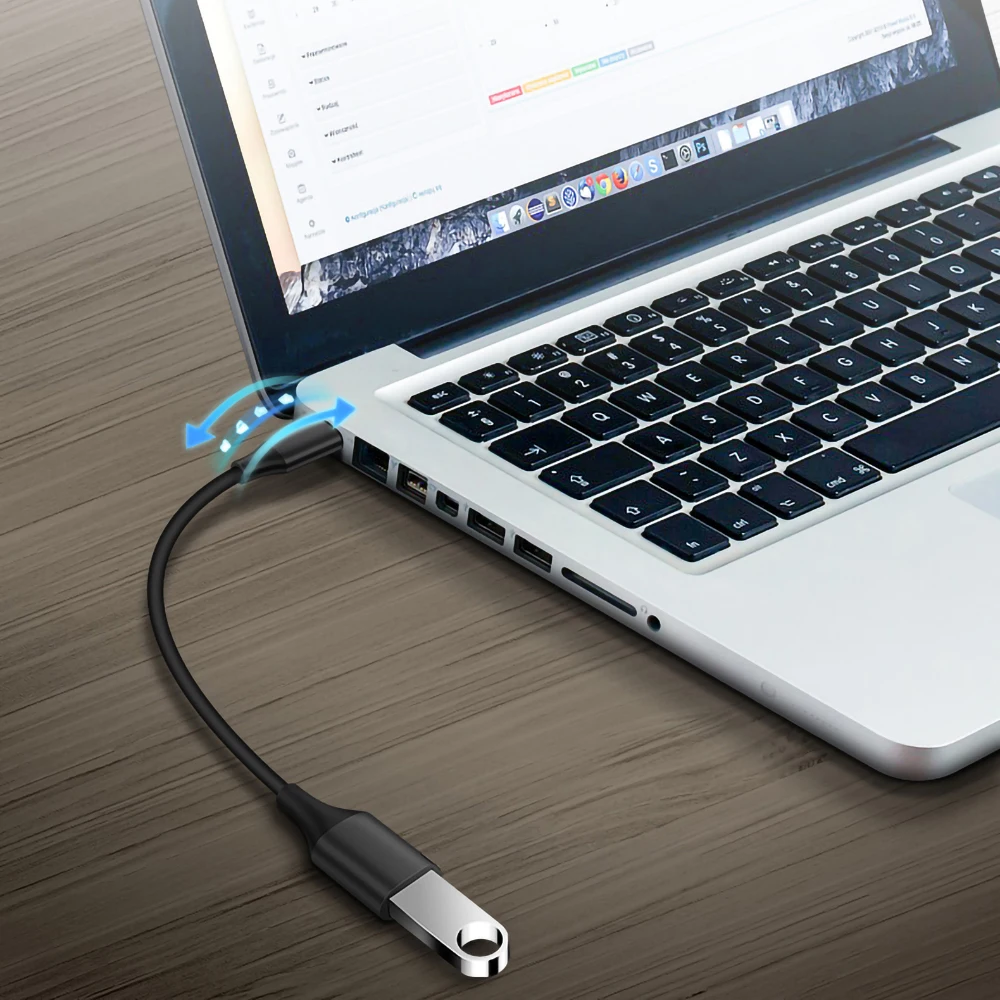 USB кабель OTG типа C для MacBook мышь геймпад планшетный ПК samsung S10 S10+ Xiaomi Mi 9 Android type-C OTG Кабель-адаптер