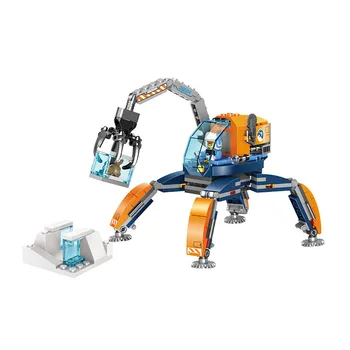

214pcs Building Blocks Bricks Set Compatible Lepining City Arcti Ice Crawler Toys for Boys Girls Children Model Gift DIY
