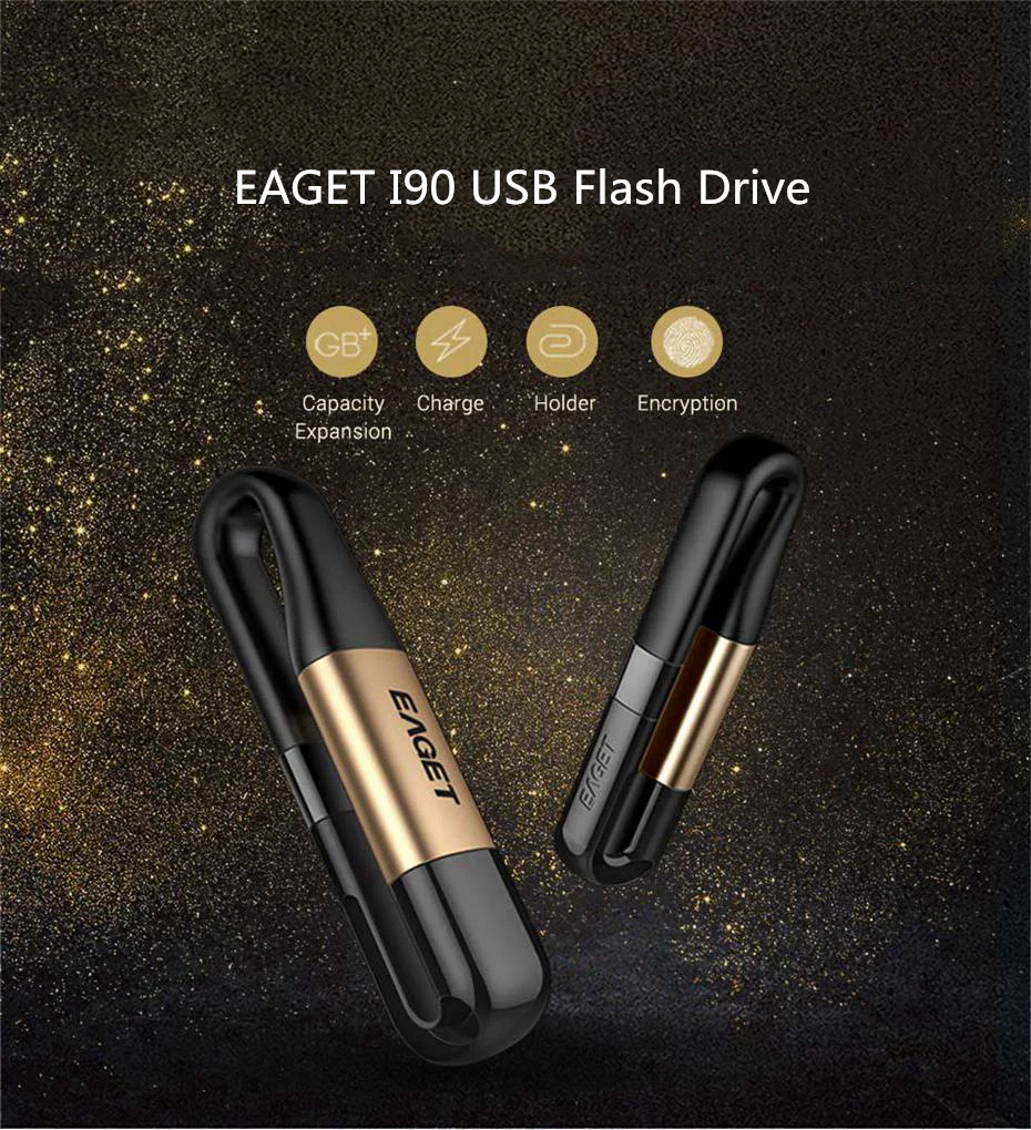 EAGET I90 2 в 1 OTG USB флэш-накопитель 64 Гб Lightning USB 3,0 палка MFI Сертифицированный флеш-накопитель 128 ГБ флэш-накопитель для iPhone