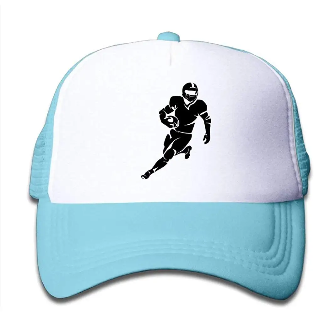 TSDFCMesh бейсболки Snapback шляпа играть регби футбол мальчик-девочка, SkyBlue, один размер