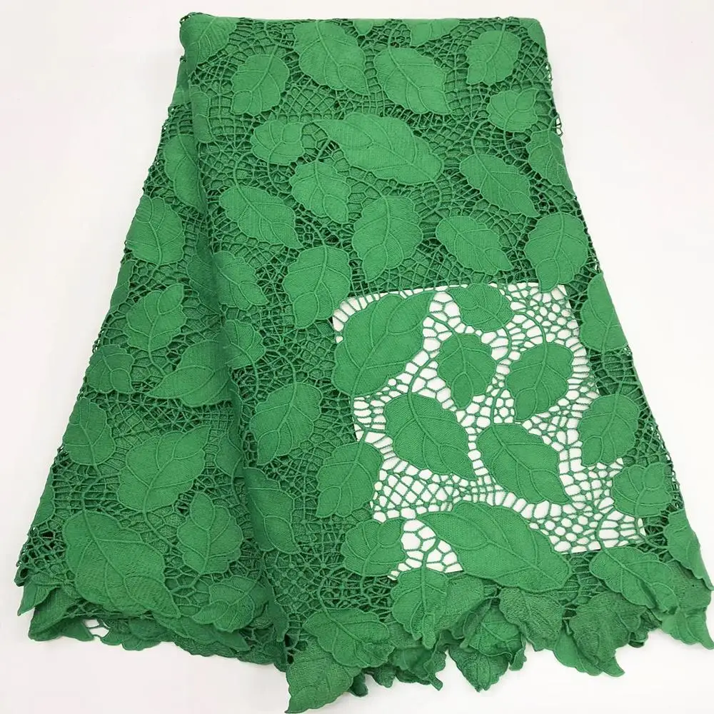 New Fashion 2020 Green Color Dry Lace 100% Cotton Swiss Voile In Switzerland For Nigerian Evening Party Embroidered Sewing | Дом и сад