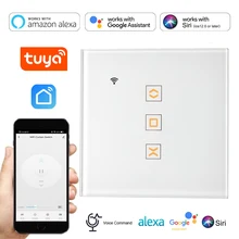 

WiFi Smart Curtain Switch for Electric Motorized Curtain Blind Roller Shutter App Remote Timer Google Home Alexa Siri Control