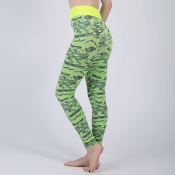 

2020 New Hot Sale Women Leopard Print Leggings No Transparent Exercise Fitness Leggings Push Up Workout Stretch Pants Female