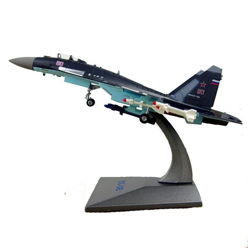 Billige 1 144 Skala Sowjetunion Navy Armee Su35 Kämpfer Flugzeug Russland Flugzeug Modelle Erwachsene Kinder Spielzeug F Display Sammlung Kid
