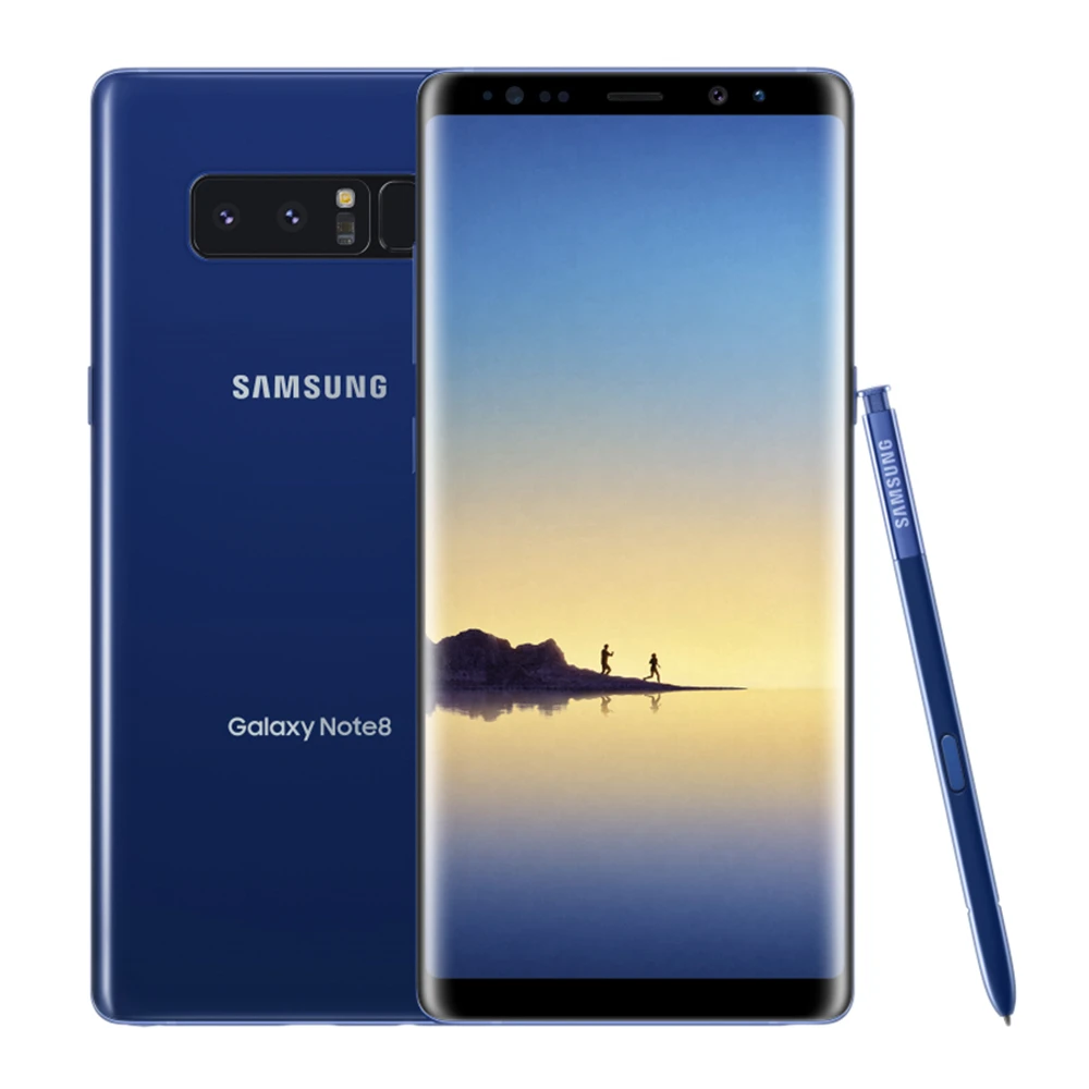 Samsung Galaxy Note8 N950U Note 8 разблокированный LTE телефон Snapdragon 835 Восьмиядерный 6," двойной 12 МП 6 ГБ и 64 Гб отпечаток пальца NFC