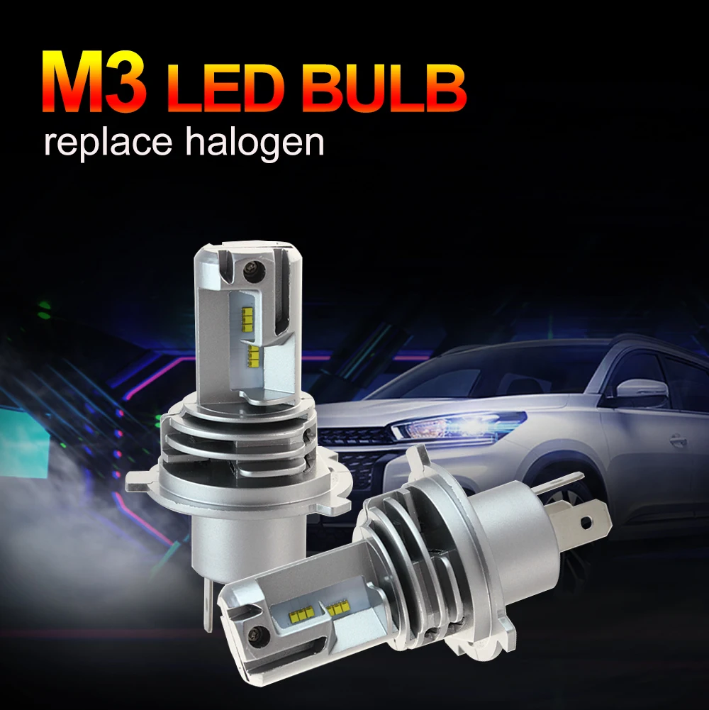 

NEW Arrivals LED H7 H4 H11 H8 HB4 H1 HB3 Auto M3 Car Headlight Bulbs 110W/Pair 15000LM Car Styling 6000K led automotivo 12V