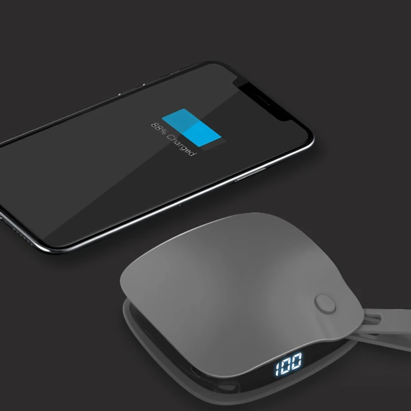 ABUI-USB грелка для рук, мини обогреватель, Карманные грелки, Электрический внешний аккумулятор, перезаряжаемый аккумулятор 5000 мАч, грелка для рук, портативный, для улицы