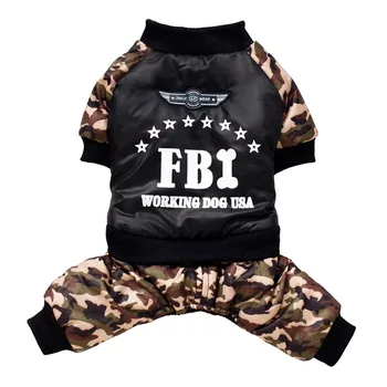 

Pet Apparel Dog Clothes New Style for Autumn and Winter Sports Tetrapods Thermal Cotton-Padded Clothes Cotton-Padded Clothes