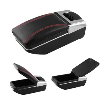 

Car Armrest Boxes Rotatable Storage Box Center Console Armrest Central Practical Vehicle Console Armrest Boxes