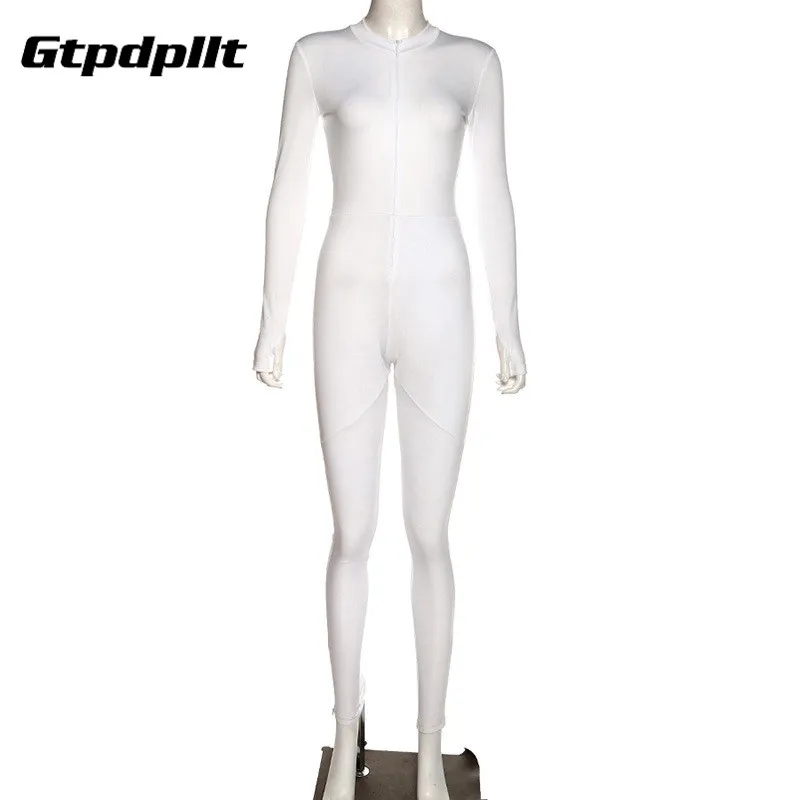 Gtpdpllt Casual Fitness Sporty Rompers Womens Jumpsuits Workout Zipper Activewear Long Sleeve Skinny Solid Jumpsuits Autumn 2019 Gtpdpllt Casual Fitness Sporty Rompers Womens Jumpsuits Workout Zipper Activewear Long Sleeve Skinny Solid Jumpsuits Autumn 2019