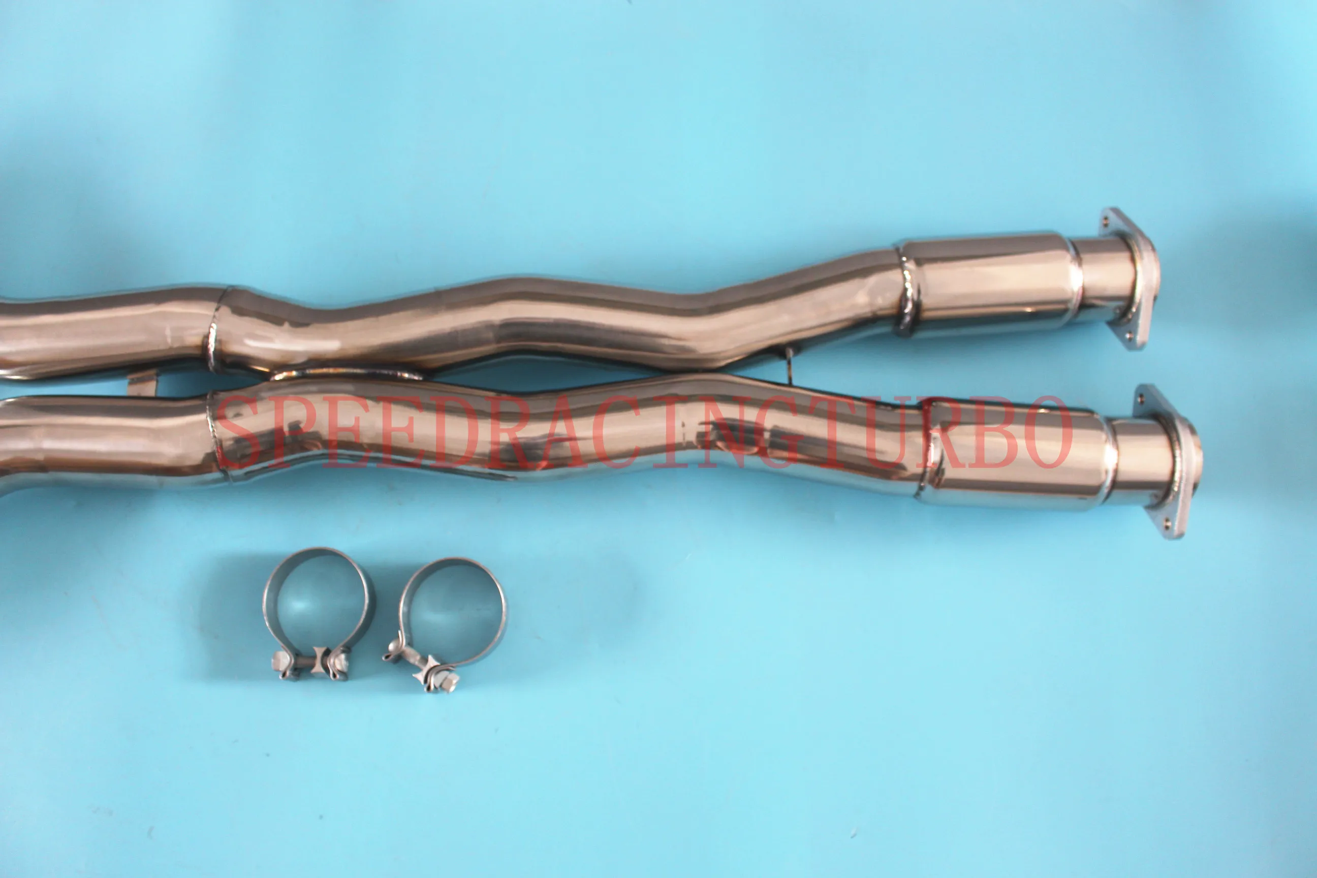 Выхлопная труба для Chevrolet Corvette C7 6.2L V8 14-18 производительность крест X-Pipe выхлопная труба из нержавеющей стали