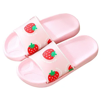

Summer Shoes Indoor Home Cute Fruit Slippers Slides Non-Slip Flip Flops Shoes Women's Sandals Beach Slippers Summer Footwear