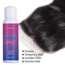 130mi Wig Hair Professional Lace Adhesive Glue Spray Invisible Easy-drying Waterproof Liquid Glue Safe Wig Hair Glue Hair Care